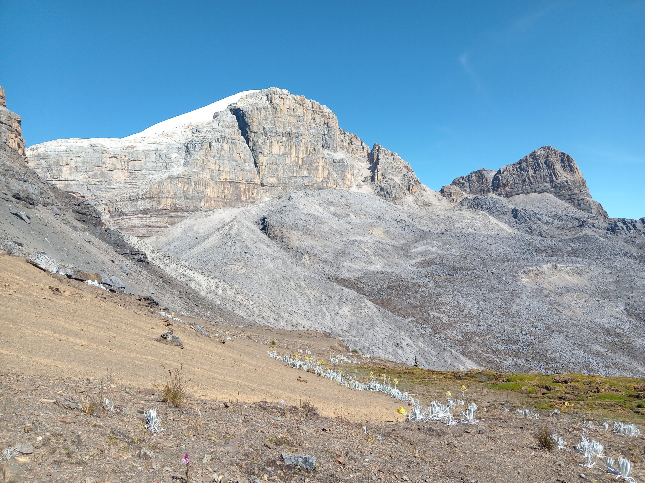 Pared occidental del Pan de azucar